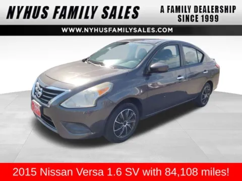 Gray 2015 Nissan Versa 1.6 SV for sale in Perham, MN