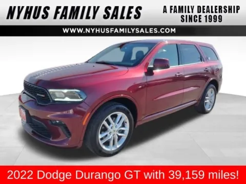 Red 2022 Dodge Durango GT for sale in Perham, MN