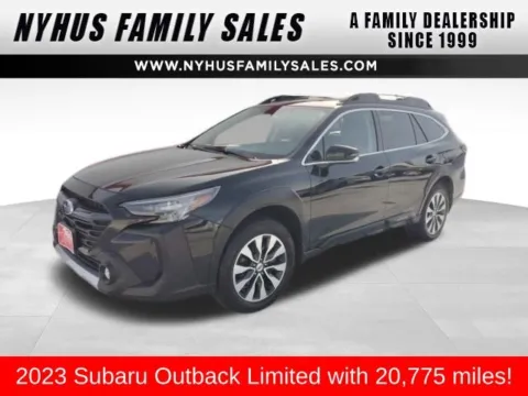 Black 2023 Subaru Outback Limited for sale in Perham, MN