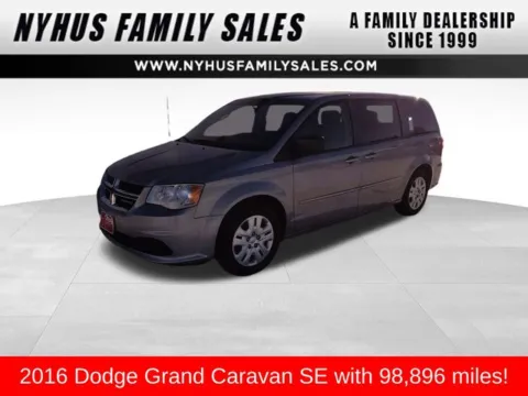 Silver 2016 Dodge Grand Caravan SE for sale in Perham, MN