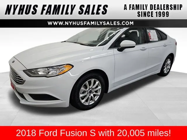 2018 Ford Fusion S for sale in Perham, MN