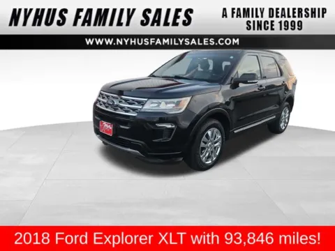 Black 2018 Ford Explorer XLT for sale in Perham, MN