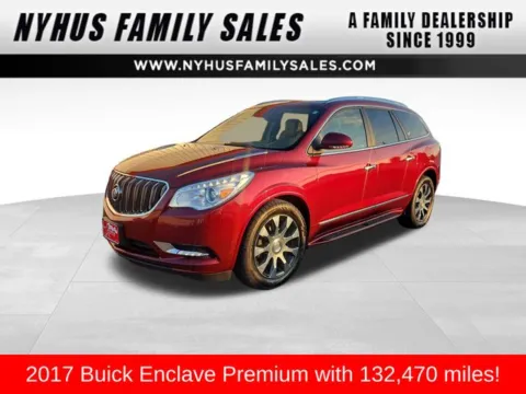 Red 2017 Buick Enclave Premium Group for sale in Perham, MN
