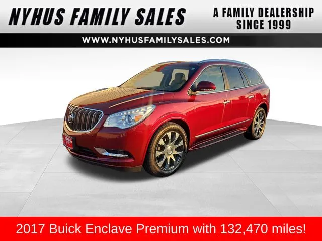 Red 2017 Buick Enclave Premium Group for sale in Perham, MN