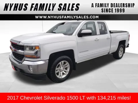 White 2017 Chevrolet Silverado 1500 LT for sale in Perham, MN