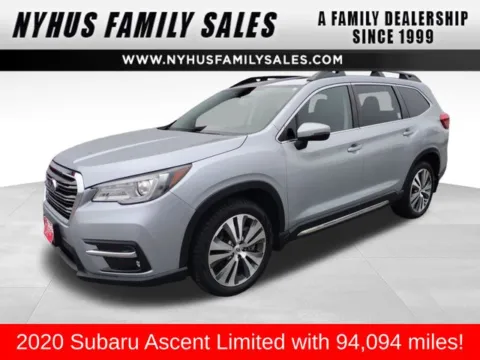 Silver 2020 Subaru Ascent Limited for sale in Perham, MN