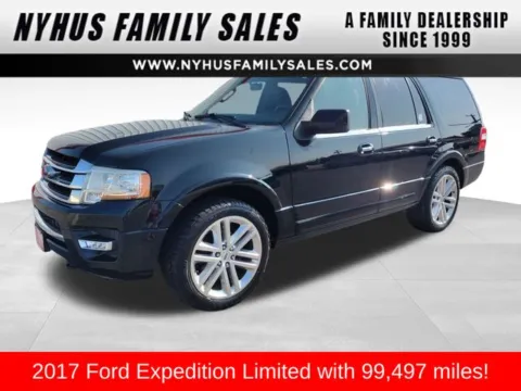 Black 2017 Ford Expedition Limited for sale in Perham, MN