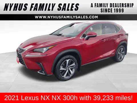 Red 2021 Lexus NX 300h for sale in Perham, MN