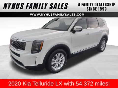 White 2020 Kia Telluride LX for sale in Perham, MN