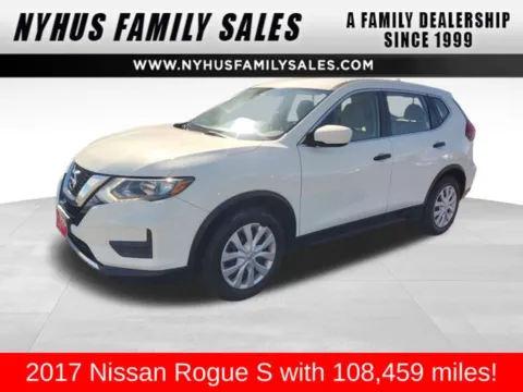 White 2017 Nissan Rogue S for sale in Perham, MN