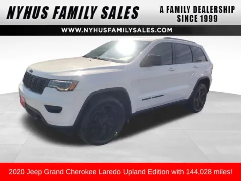 White 2020 Jeep Grand Cherokee Upland Edition for sale in Perham, MN