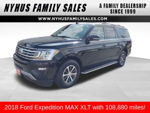 Black 2018 Ford Expedition Max XLT for sale in Perham, MN