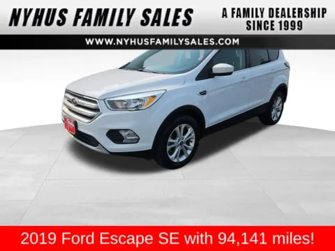 White 2019 Ford Escape SE for sale in Perham, MN