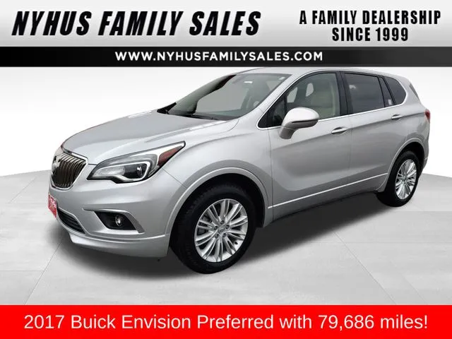 Silver 2017 Buick Envision Preferred for sale in Perham, MN