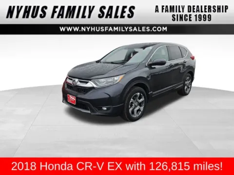 Gray 2018 Honda CR-V EX for sale in Perham, MN