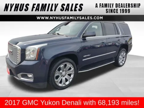 Blue 2017 GMC Yukon Denali for sale in Perham, MN