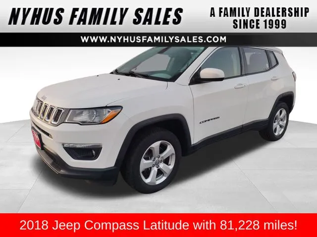 2018 Jeep Compass Latitude for sale in Perham, MN