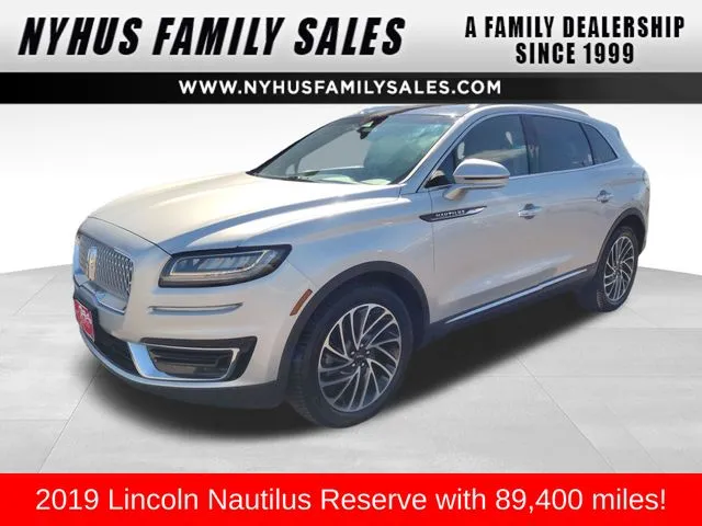 2019 Lincoln Nautilus Reserve for sale in Perham, MN