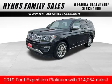 Black 2019 Ford Expedition Platinum for sale in Perham, MN