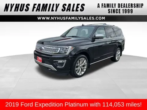 Black 2019 Ford Expedition Platinum for sale in Perham, MN