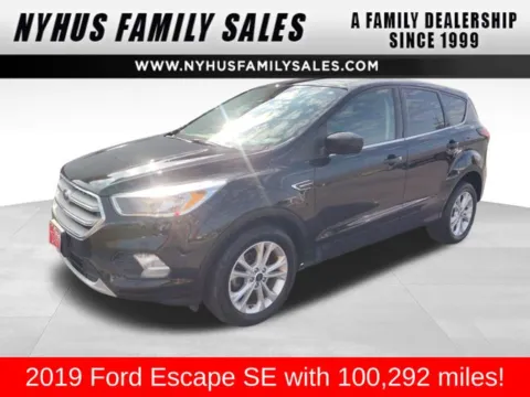 Black 2019 Ford Escape SE for sale in Perham, MN
