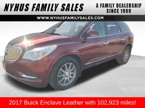 Red 2017 Buick Enclave Leather Group for sale in Perham, MN