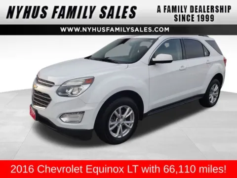 White 2016 Chevrolet Equinox LT for sale in Perham, MN