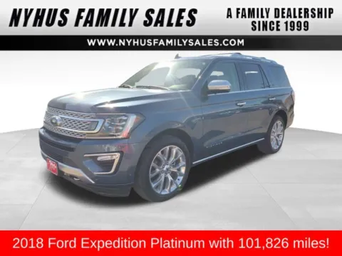 Blue 2018 Ford Expedition Platinum for sale in Perham, MN
