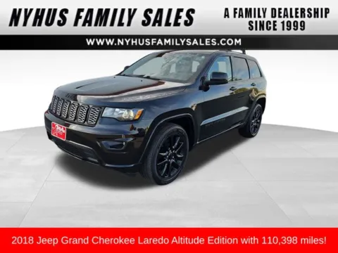 Black 2018 Jeep Grand Cherokee Altitude for sale in Perham, MN