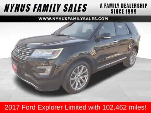 Black 2017 Ford Explorer Limited for sale in Perham, MN