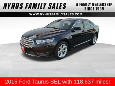 Black 2015 Ford Taurus SEL for sale in Perham, MN