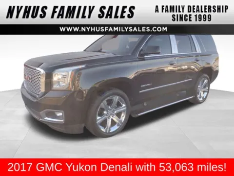 Black 2017 GMC Yukon Denali for sale in Perham, MN
