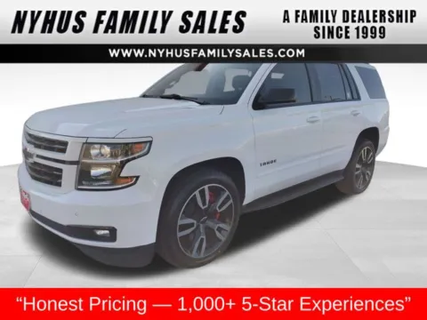 White 2018 Chevrolet Tahoe Premier for sale in Perham, MN