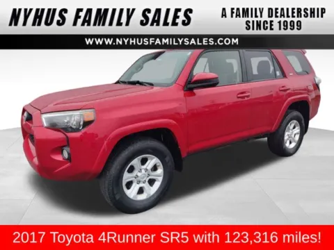 Red 2017 Toyota 4Runner SR5 for sale in Perham, MN