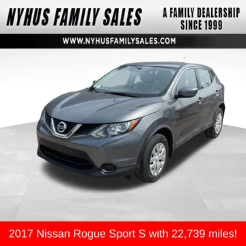 Gray 2017 Nissan Rogue Sport S for sale in Perham, MN