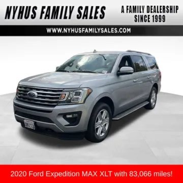 Silver 2020 Ford Expedition Max XLT for sale in Perham, MN