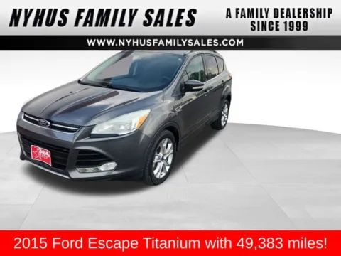 Gray 2015 Ford Escape Titanium for sale in Perham, MN