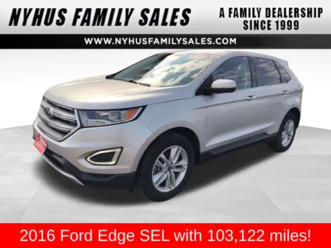 Silver 2016 Ford Edge SEL for sale in Perham, MN