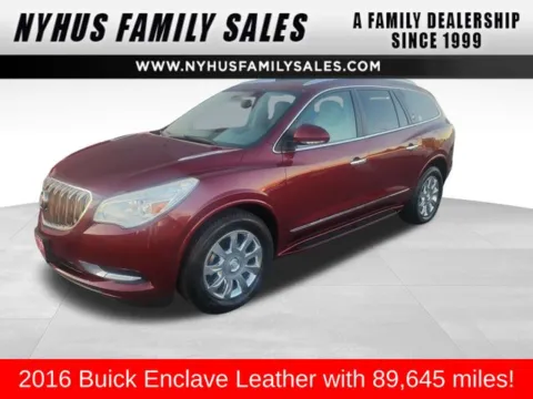 Red 2016 Buick Enclave Leather Group for sale in Perham, MN