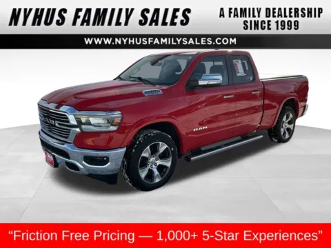 Red 2019 Ram 1500 Laramie for sale in Perham, MN