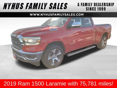 Red 2019 Ram 1500 Laramie for sale in Perham, MN