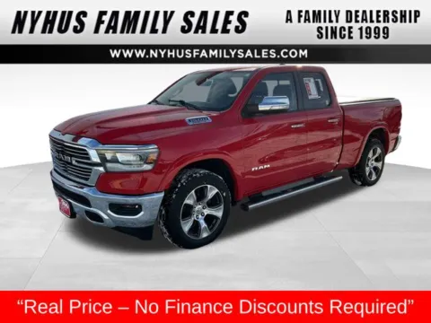 Red 2019 Ram 1500 Laramie for sale in Perham, MN