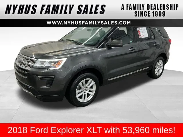 Gray 2018 Ford Explorer XLT for sale in Perham, MN