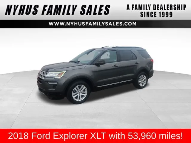 Gray 2018 Ford Explorer XLT for sale in Perham, MN