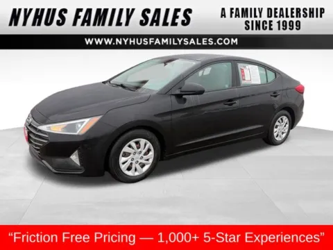 Black 2019 Hyundai Elantra SE for sale in Perham, MN