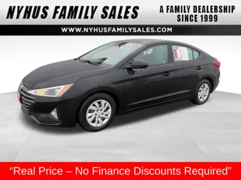 Black 2019 Hyundai Elantra SE for sale in Perham, MN