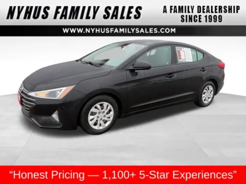 Black 2019 Hyundai Elantra SE for sale in Perham, MN