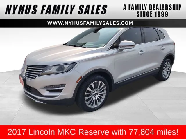 Silver 2017 Lincoln MKC Reserve for sale in Perham, MN