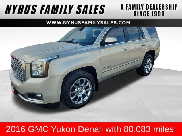 Silver 2016 GMC Yukon Denali for sale in Perham, MN