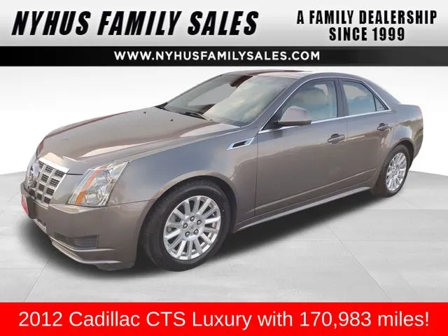 2012 Cadillac CTS Sport Sedan Luxury Collection